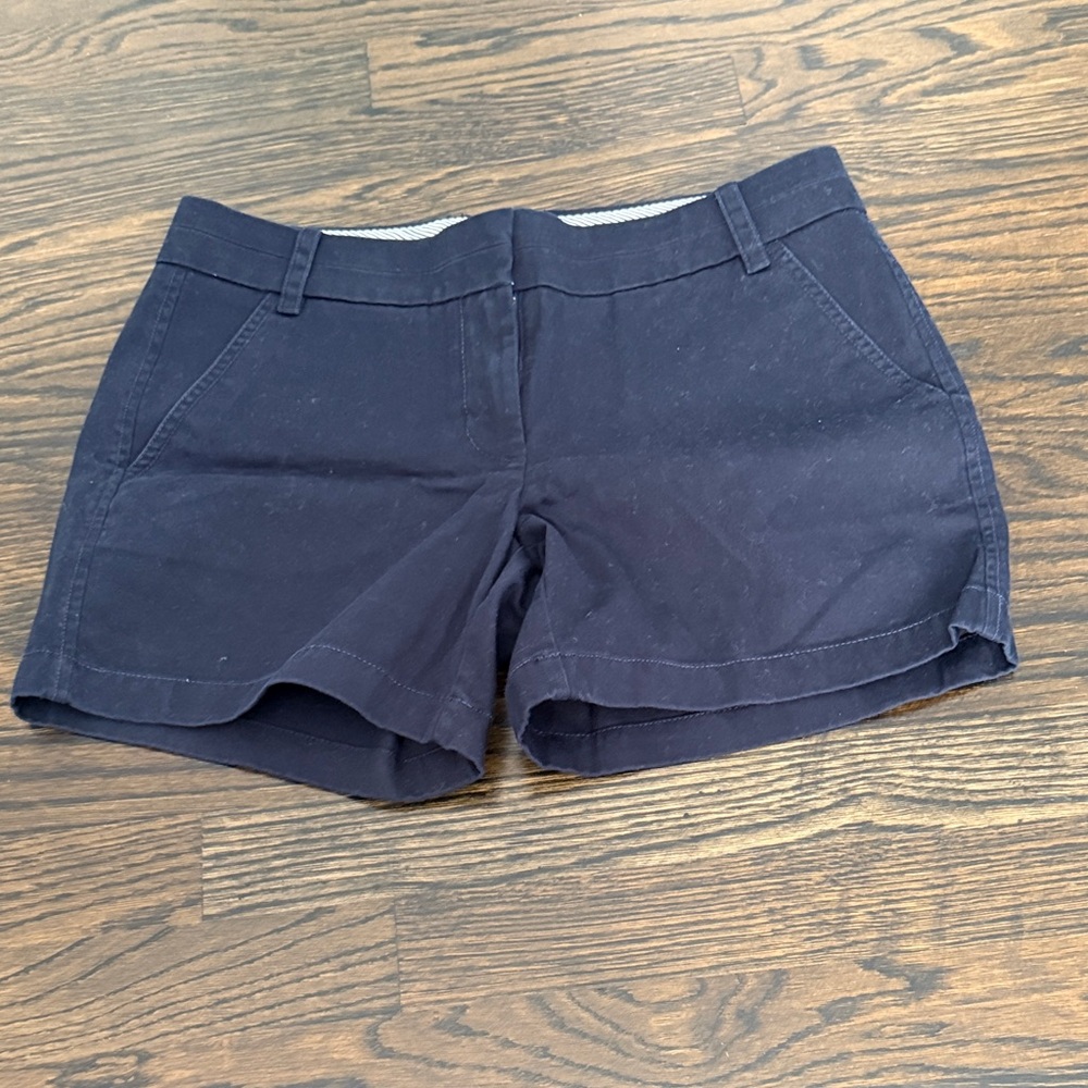 J. Crew Navy Blue Women's Chino Shorts